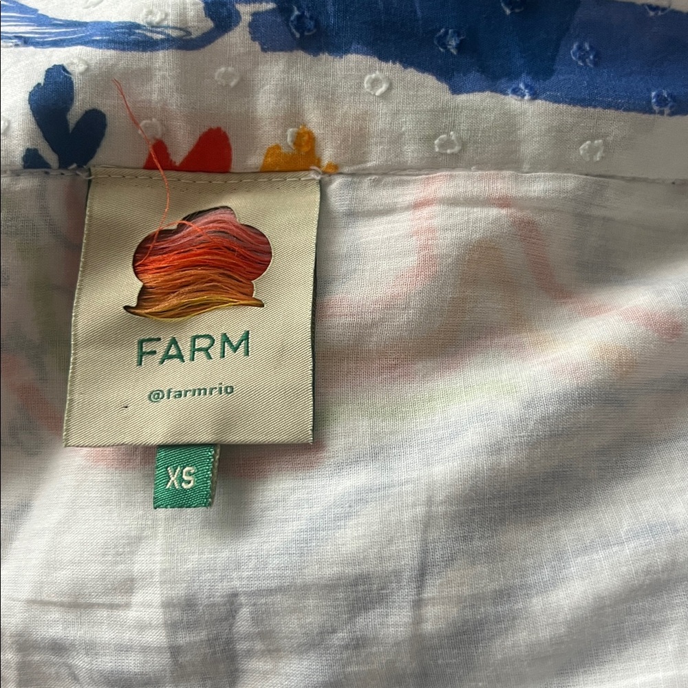 Farm Rio x Anthropologie Brazil Farmers Market Midi/Maxi Skirt - Picture 4 of 4